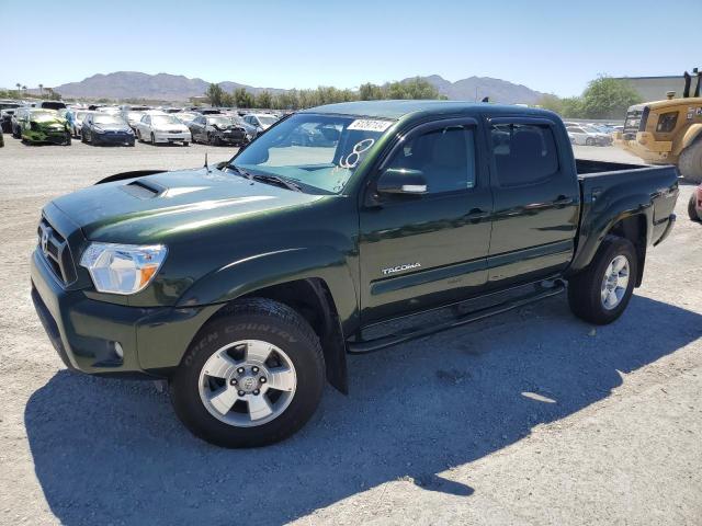 5TFJU4GN8DX042799 - 2013 TOYOTA TACOMA DOUBLE CAB PRERUNNER GREEN photo 1