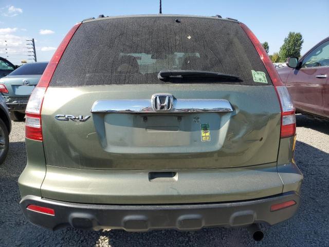 5J6RE38708L009782 - 2008 HONDA CR-V EXL GREEN photo 6