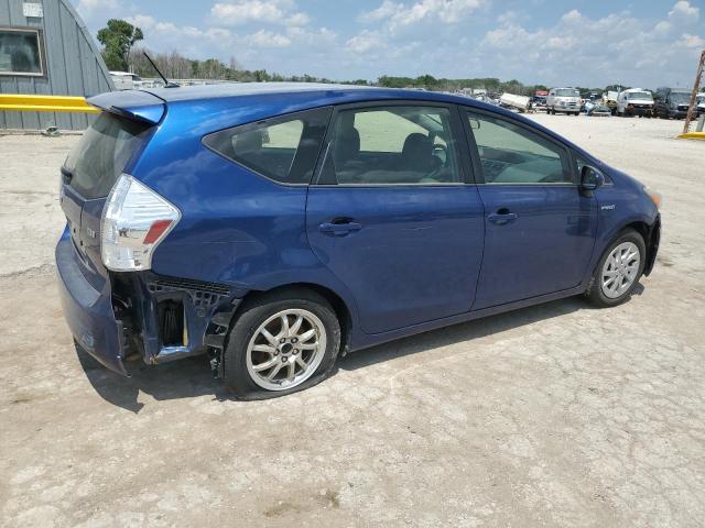 JTDZN3EU7D3277285 - 2013 TOYOTA PRIUS V BLUE photo 3