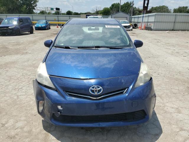 JTDZN3EU7D3277285 - 2013 TOYOTA PRIUS V BLUE photo 5