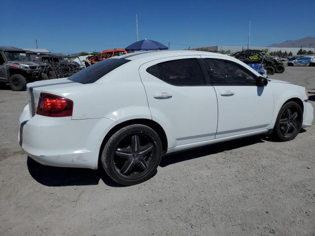 1C3CDZAB3EN174262 - 2014 DODGE AVENGER SE WHITE photo 3