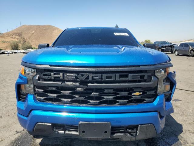 1GCPDBEK5NZ581880 - 2022 CHEVROLET SILVERADO K1500 CUSTOM BLUE photo 5