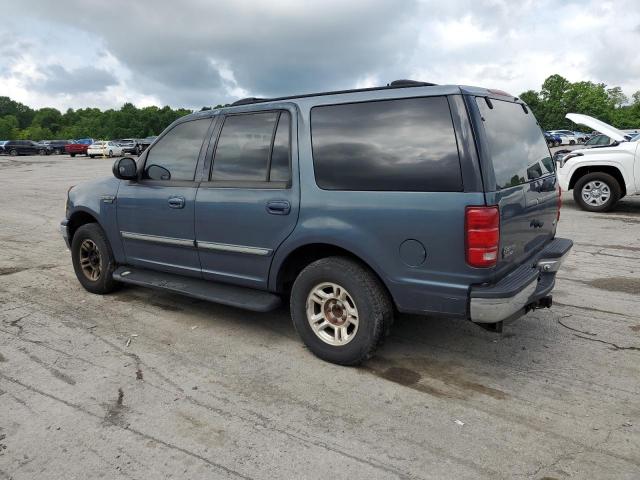 1FMRU15L51LB38438 - 2001 FORD EXPEDITION XLT BLUE photo 2