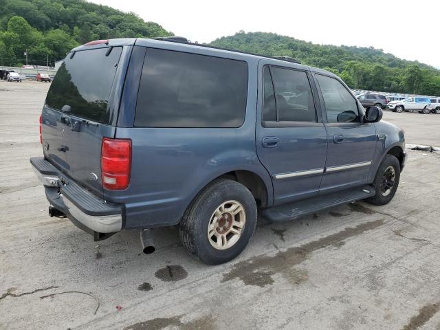 1FMRU15L51LB38438 - 2001 FORD EXPEDITION XLT BLUE photo 3