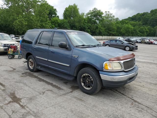 1FMRU15L51LB38438 - 2001 FORD EXPEDITION XLT BLUE photo 4