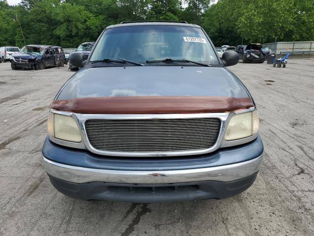 1FMRU15L51LB38438 - 2001 FORD EXPEDITION XLT BLUE photo 5