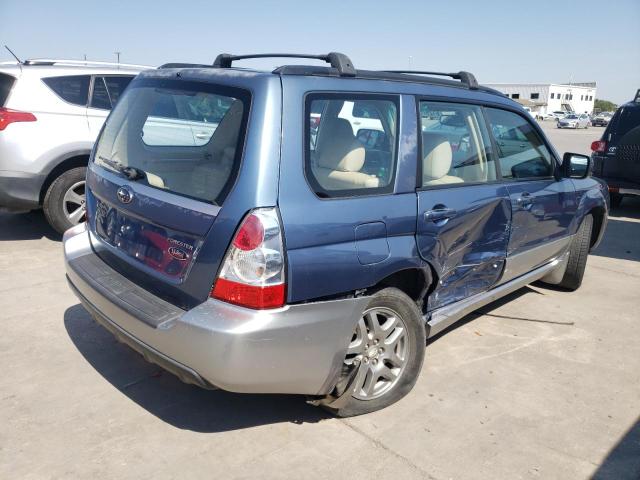 JF1SG67668H727678 - 2008 SUBARU FORESTER 2.5X LL BEAN BLUE photo 3