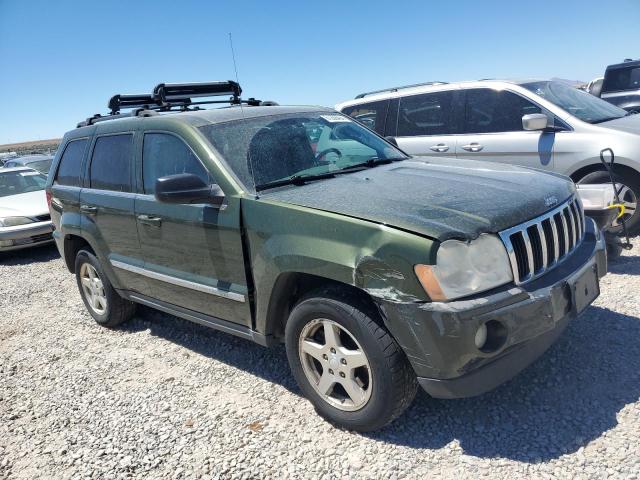 1J8HR58P97C532291 - 2007 JEEP GRAND CHER LIMITED GREEN photo 4