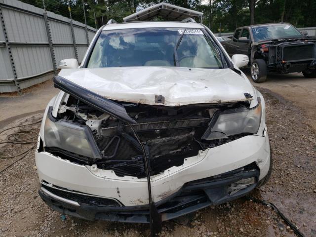 2HNYD2H41CH515268 - 2012 ACURA MDX TECHNOLOGY WHITE photo 5