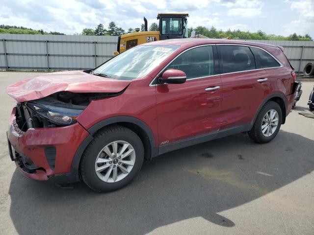 5XYPGDA39LG671255 - 2020 KIA SORENTO L RED photo 1