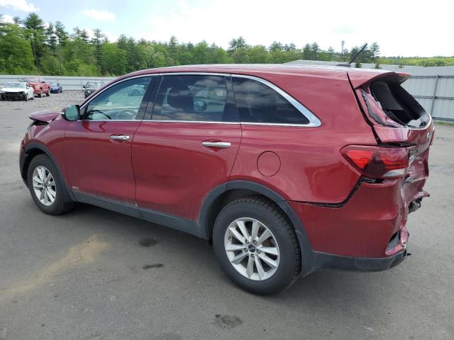 5XYPGDA39LG671255 - 2020 KIA SORENTO L RED photo 2