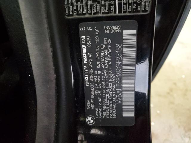 WBAHE6316RGF25158 - 1994 BMW 540 I AUTOMATIC 黑色 照片 13