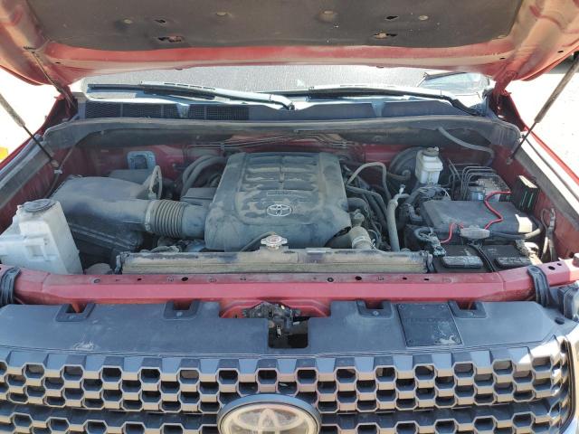 5TFUY5F14KX787505 - 2019 TOYOTA TUNDRA DOUBLE CAB SR/SR5 RED photo 11