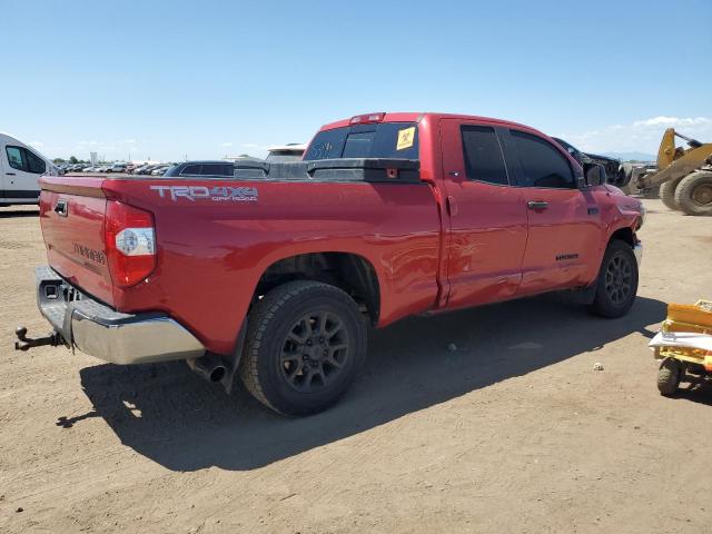 5TFUY5F14KX787505 - 2019 TOYOTA TUNDRA DOUBLE CAB SR/SR5 RED photo 3