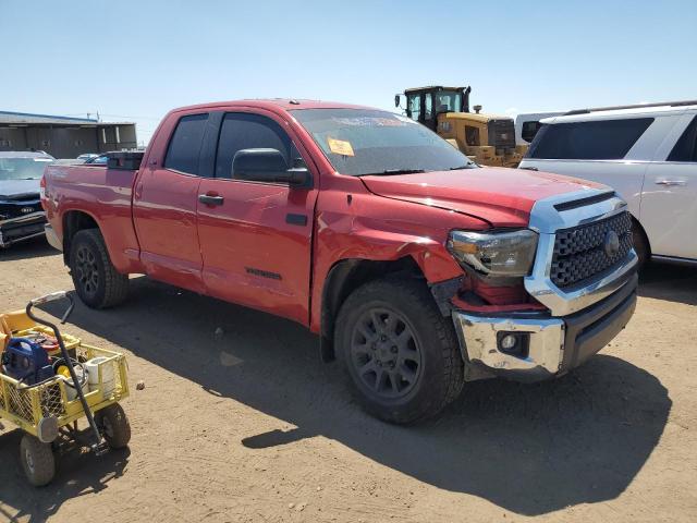 5TFUY5F14KX787505 - 2019 TOYOTA TUNDRA DOUBLE CAB SR/SR5 RED photo 4