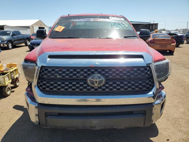 5TFUY5F14KX787505 - 2019 TOYOTA TUNDRA DOUBLE CAB SR/SR5 RED photo 5