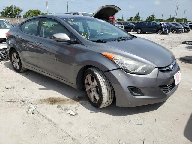 5NPDH4AE9DH262488 - 2013 HYUNDAI ELANTRA GLS GRAY photo 4