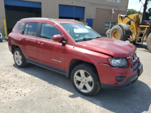 1C4NJDEB3ED828922 - 2014 JEEP COMPASS LATITUDE RED photo 4