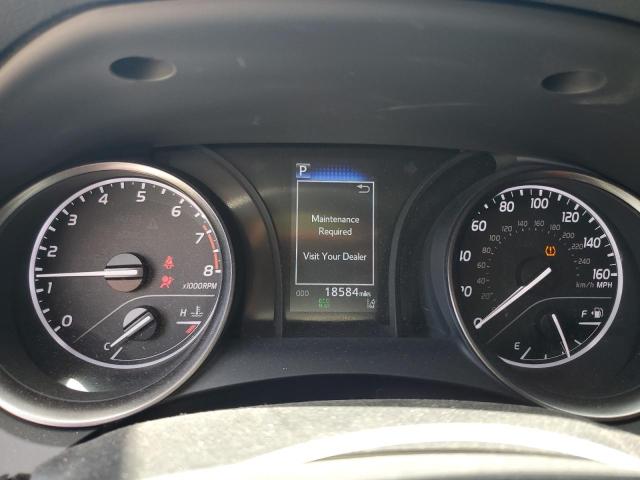 4T1G11AK0RU220483 - 2024 TOYOTA CAMRY SE NIGHT SHADE SILVER photo 9