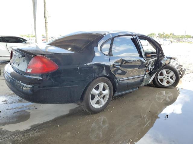 1FAFP55U42G107454 - 2002 FORD TAURUS SES BLACK photo 3