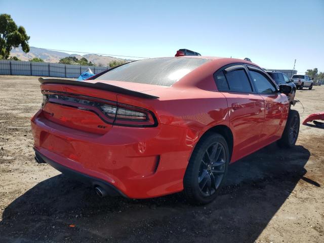 2C3CDXMG1MH536057 - 2021 DODGE CHARGER GT RED photo 3