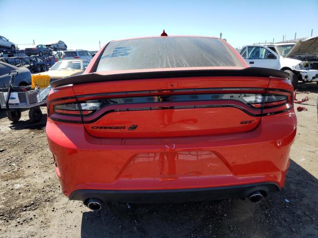 2C3CDXMG1MH536057 - 2021 DODGE CHARGER GT RED photo 6