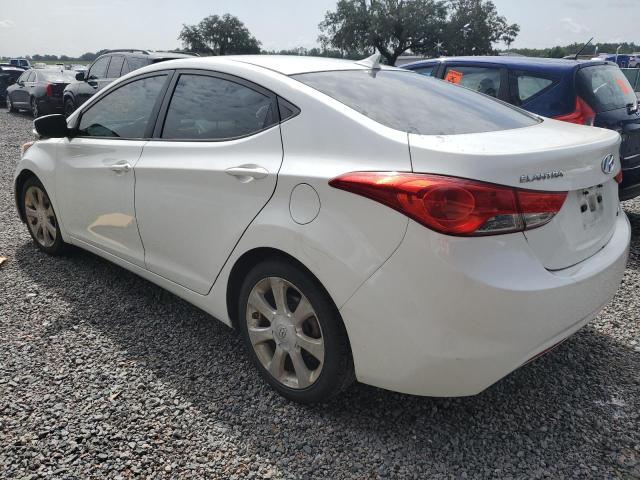 5NPDH4AE4CH104381 - 2012 HYUNDAI ELANTRA GLS WHITE photo 2