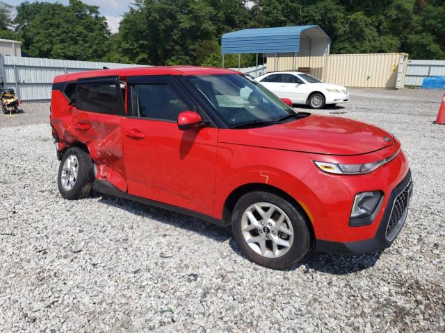 KNDJ23AU7M7141906 - 2021 KIA SOUL LX RED photo 4