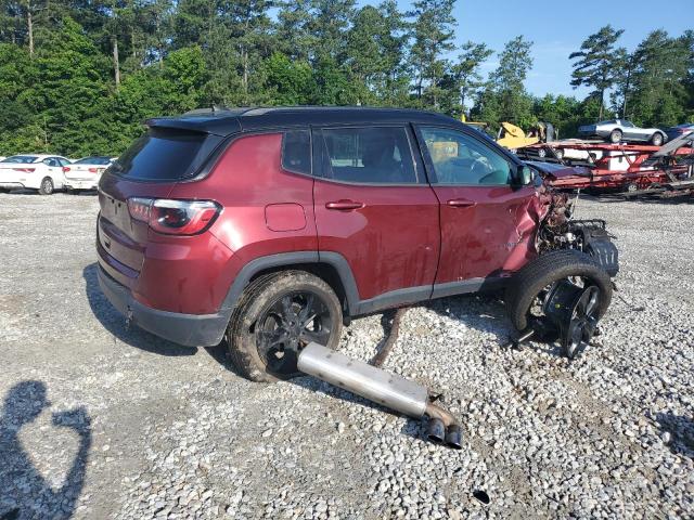 3C4NJCBB7MT603975 - 2023 JEEP COMPASS LATITUDE Bordeaux photo 3
