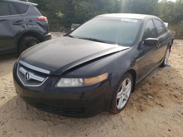 19UUA66254A046497 - 2004 ACURA TL BLACK photo 2