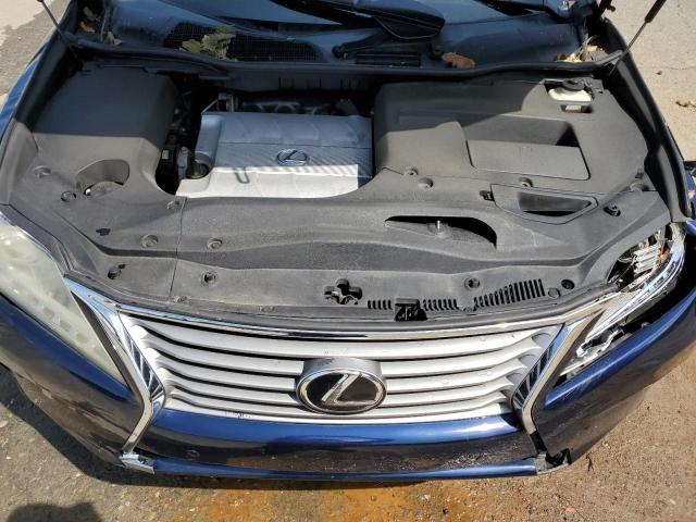 2T2BK1BA6FC304880 - 2015 LEXUS RX 350 BASE BLUE photo 12