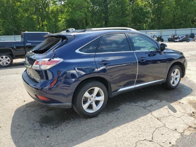 2T2BK1BA6FC304880 - 2015 LEXUS RX 350 BASE BLUE photo 3