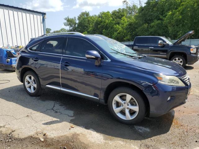 2T2BK1BA6FC304880 - 2015 LEXUS RX 350 BASE BLUE photo 4