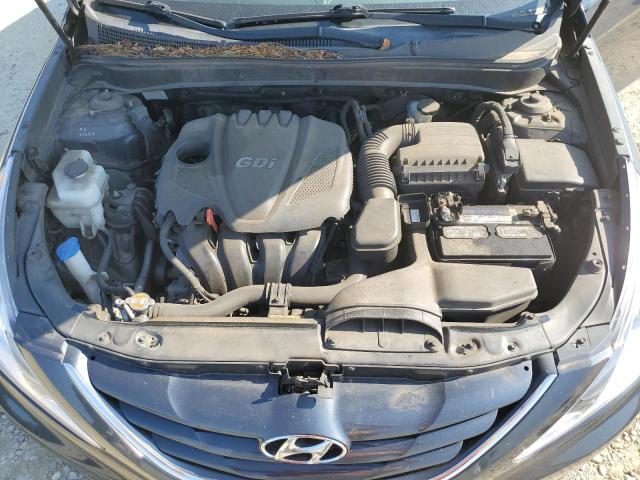 5NPEB4AC3CH469624 - 2012 HYUNDAI SONATA GLS BLUE photo 11