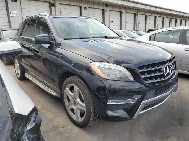 4JGDA5HB6EA277203 - 2014 MERCEDES-BENZ ML 350 4MATIC BLACK photo 4