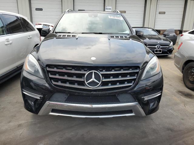 4JGDA5HB6EA277203 - 2014 MERCEDES-BENZ ML 350 4MATIC BLACK photo 5