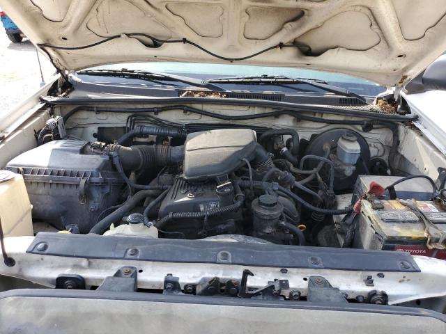 5TETX22NX7Z354180 - 2007 TOYOTA TACOMA ACCESS CAB თეთრი ფოტო 11