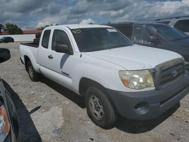 5TETX22NX7Z354180 - 2007 TOYOTA TACOMA ACCESS CAB თეთრი ფოტო 4