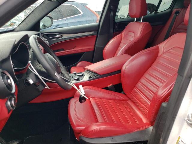ZASPAKBN4K7C34241 - 2019 ALFA ROMEO STELVIO TI WHITE photo 7