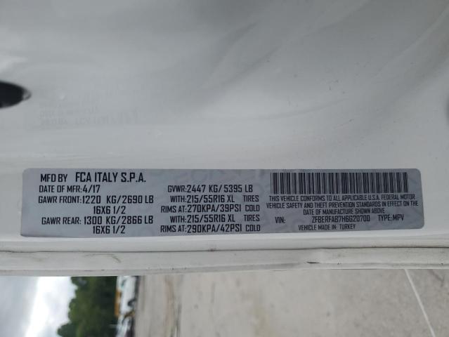 ZFBERFAB7H6G20700 - 2017 RAM PROMASTER 白色 照片 14