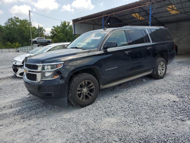 1GNSCJKC2FR294641 - 2015 CHEVROLET SUBURBAN C1500 LT BLACK photo 1