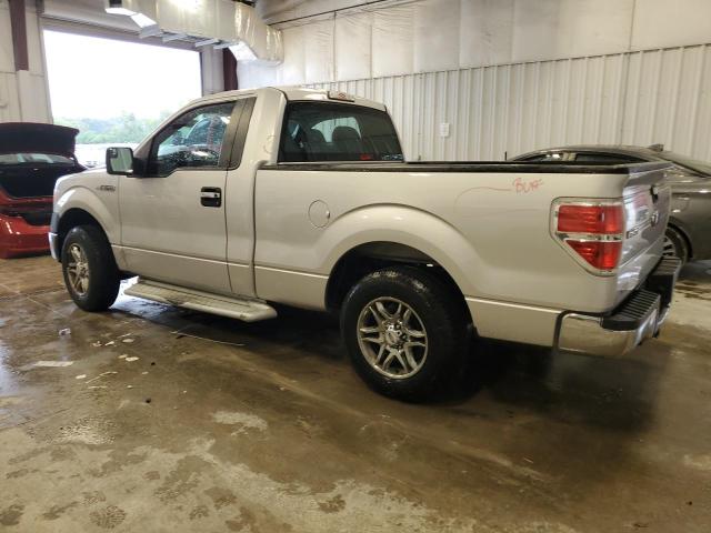 1FTMF1CF8EKE61500 - 2014 FORD F150 SILVER photo 2