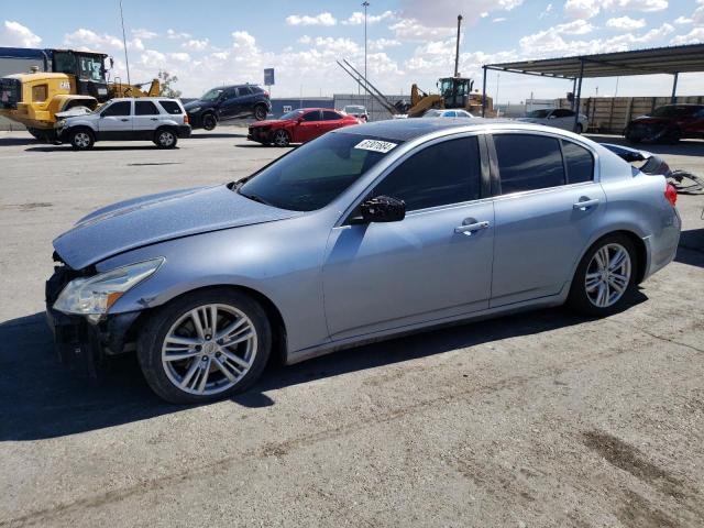 JN1CV6AP2BM301025 - 2011 INFINITI G37 BASE BLUE photo 1