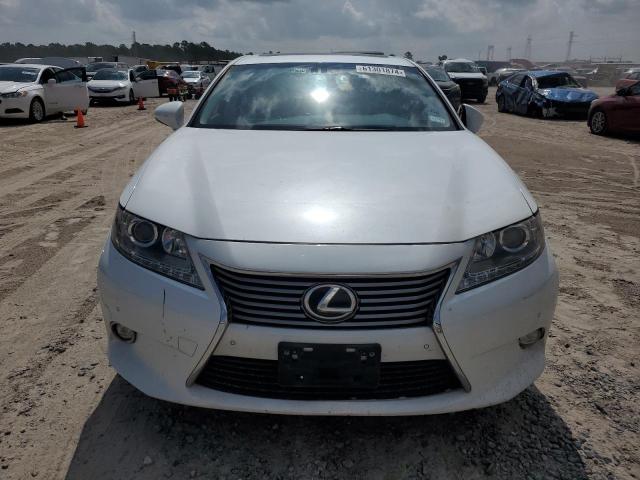 JTHBK1GG8F2158576 - 2015 LEXUS ES 350 WHITE photo 5