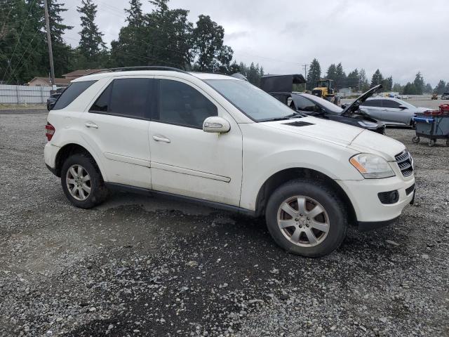 4JGBB22E37A185314 - 2007 MERCEDES-BENZ ML 320 CDI WHITE photo 4