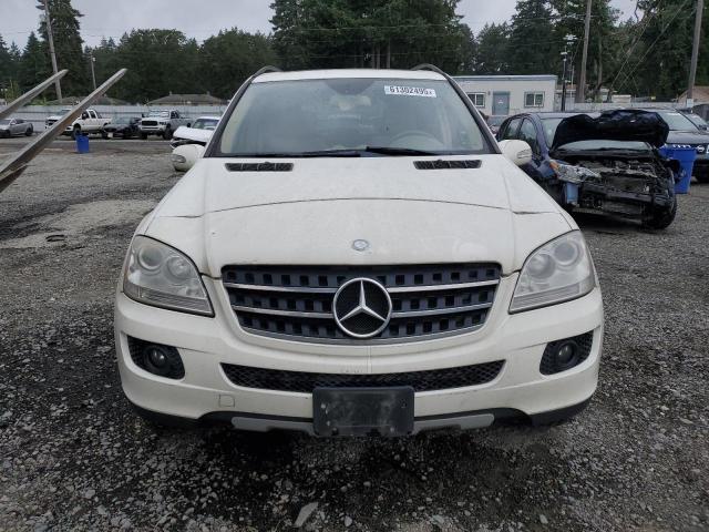 4JGBB22E37A185314 - 2007 MERCEDES-BENZ ML 320 CDI WHITE photo 5