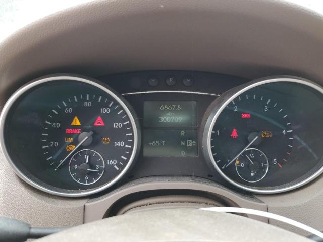 4JGBB22E37A185314 - 2007 MERCEDES-BENZ ML 320 CDI WHITE photo 9