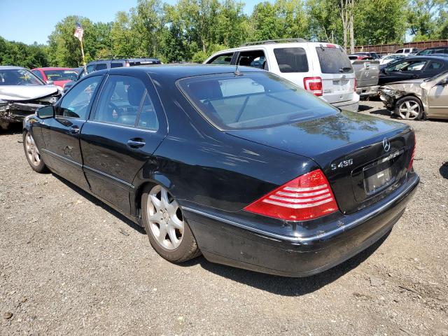 WDBNG70J23A338404 - 2003 MERCEDES-BENZ S 430 BLACK photo 2