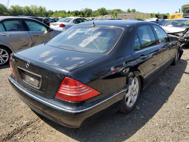 WDBNG70J23A338404 - 2003 MERCEDES-BENZ S 430 BLACK photo 3