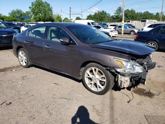 1N4AA5AP9DC844123 - 2013 NISSAN MAXIMA S GRAY photo 4